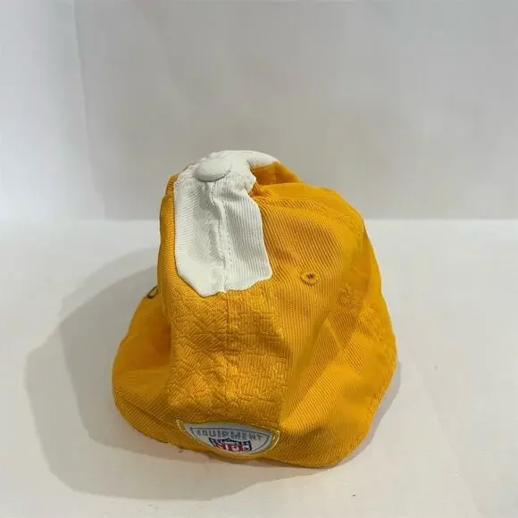 Pittsburgh Steelers Reebok Yellow Flex Fit Hat L/XL NFL Cap - Picture 4 of 8
